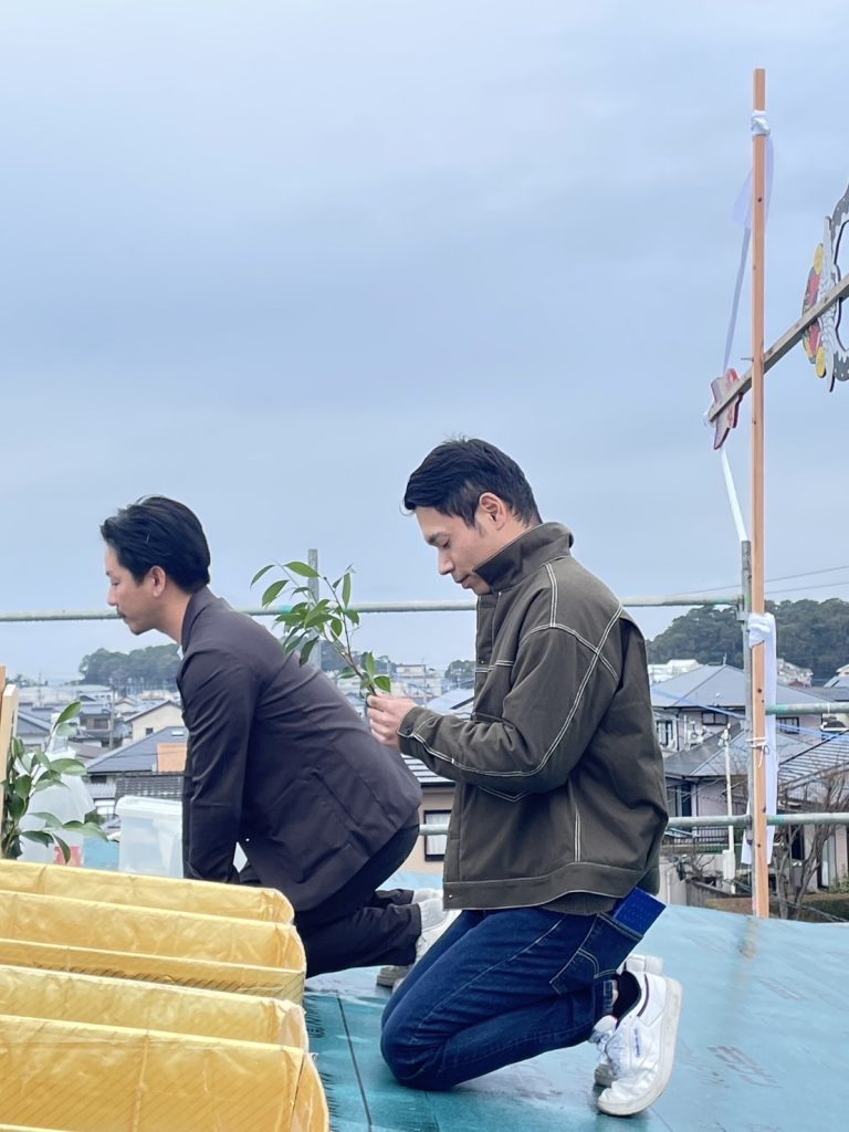 H邸　串木野　上棟式